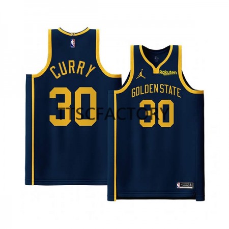 Maillot Basket Golden State Warriors Stephen Curry 30 Jordan 2022-23 Statement Edition Navy Swingman - Homme